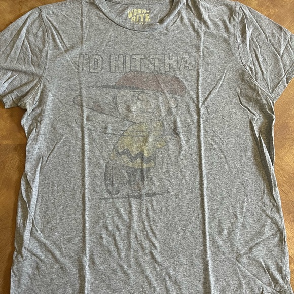 GAP Charlie Brown “I’d Hit That” Graphic Tee – Size XL - Picture 1 of 10